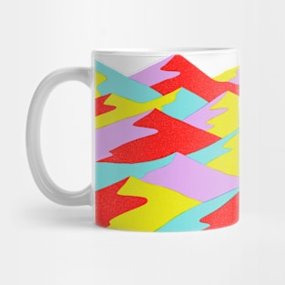 Layered Mountain Cake Mug